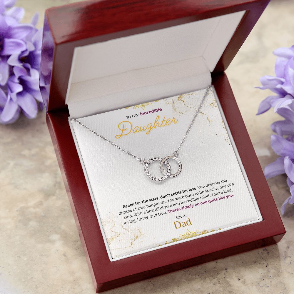 Classy Interlocking Necklace for any Occasion