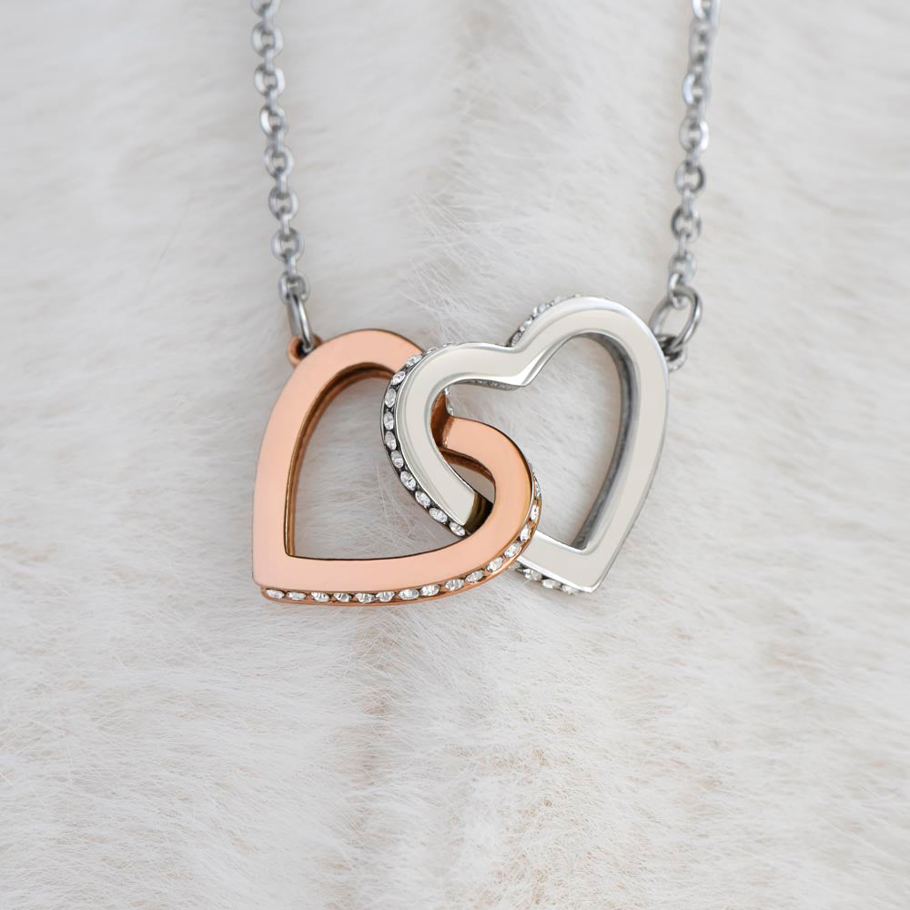 Interlocking Hearts Necklace (Gold Variants)