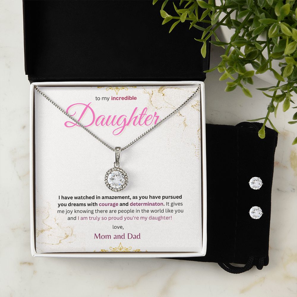 Eternal Hope Necklace & Earring Set