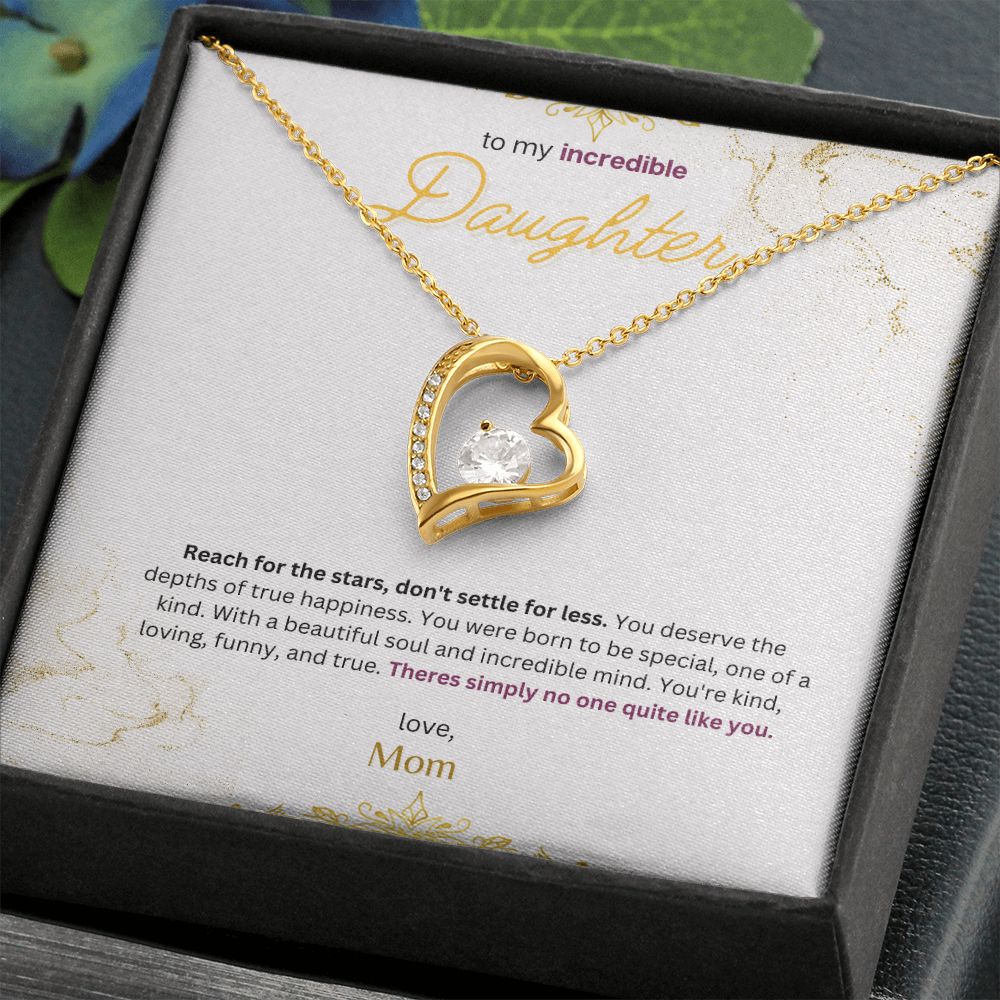 Forever Love Necklace (White & Yellow Gold Variants)