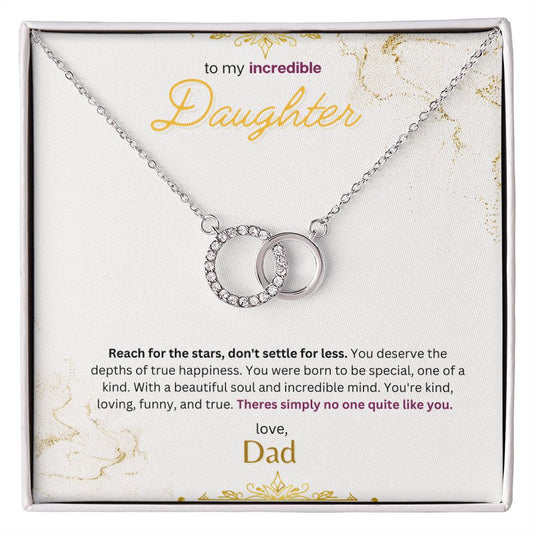 Classy Interlocking Necklace for any Occasion