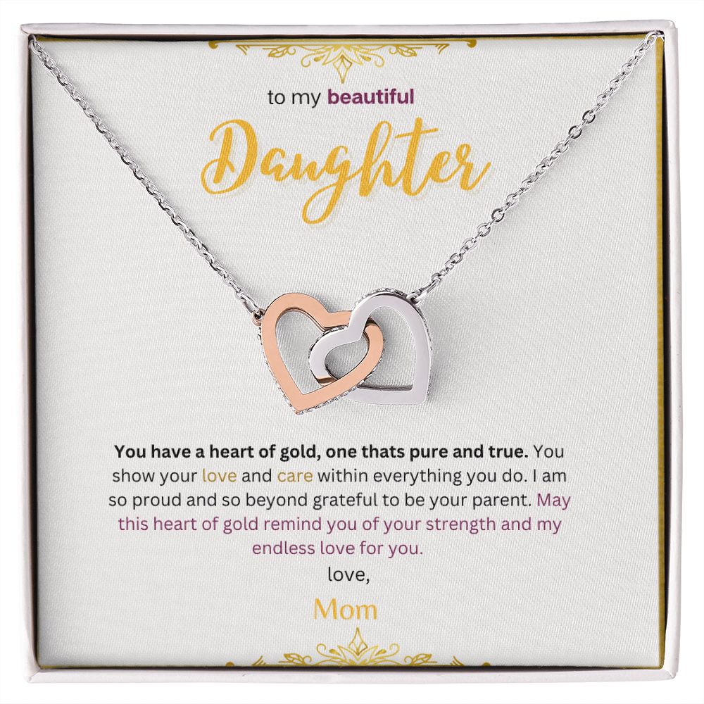 Interlocking Hearts Necklace